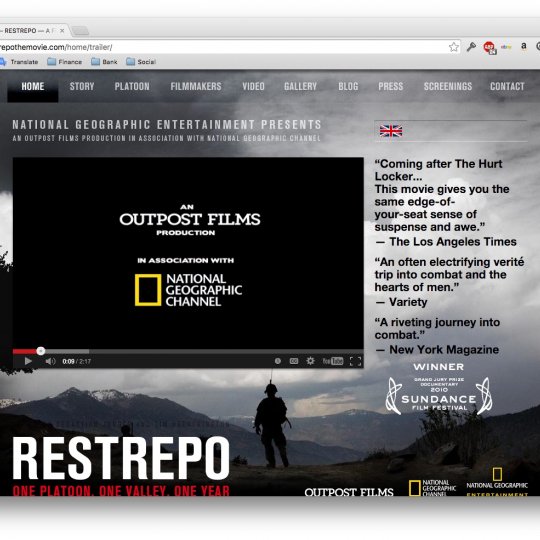 “Restrepo” gets 3 Emmy nominations and two Awards