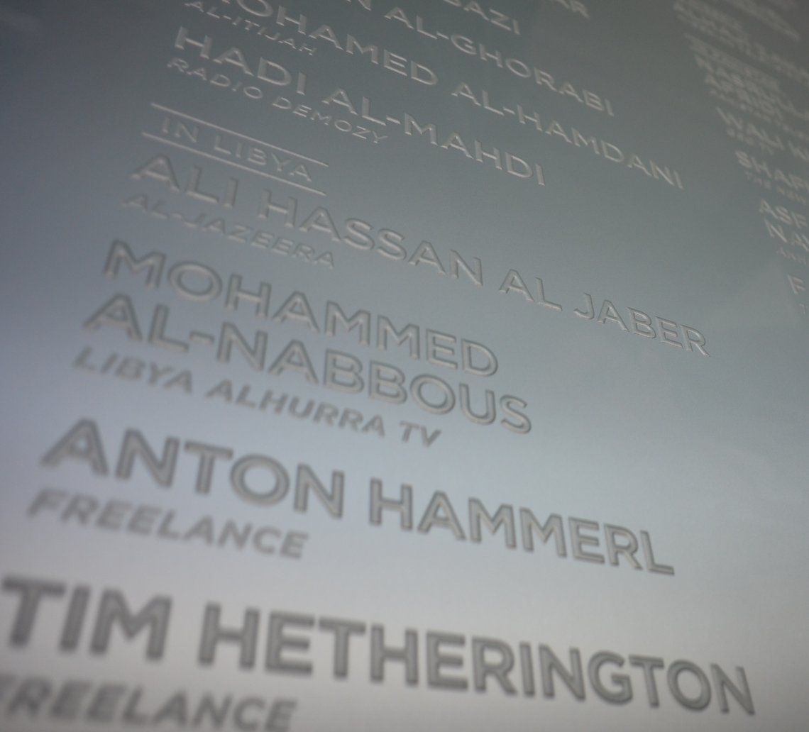 Journalists Memorial annual dedication
